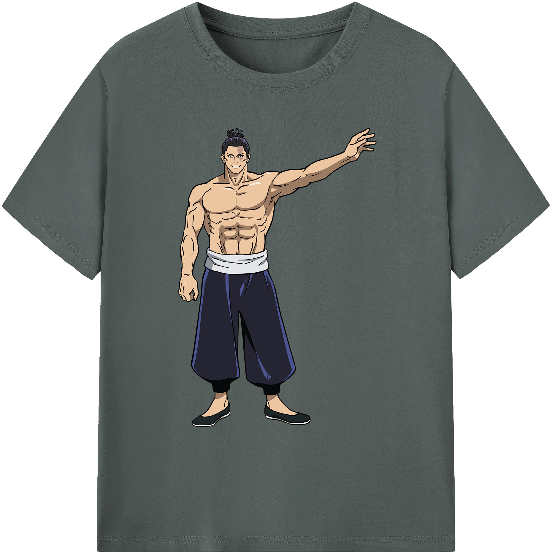 （画像用） 呪術廻戦 Jujutsu Kaisen 綿100％ メンズ半袖Tシャツ｜肌触りやわらか＆通気性